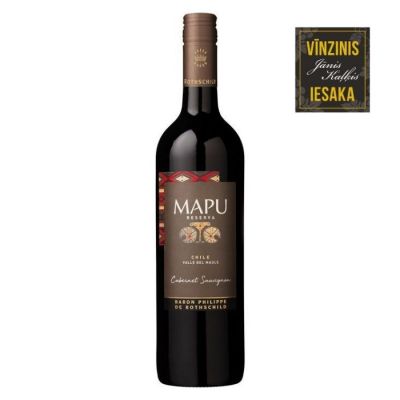 Mapu Reserva Sarkanv. Cabarnet sauvignon 13.5% 0.7