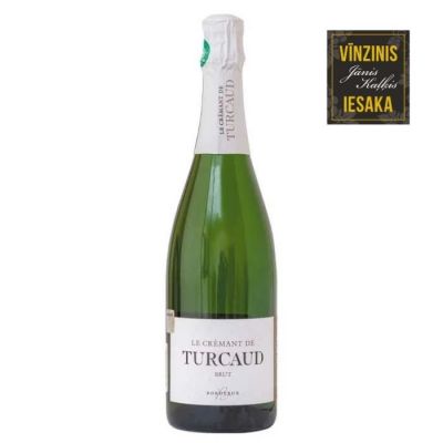 Cremant Dzirkst.vīns Brut Blanc 12.5% 0.75l
