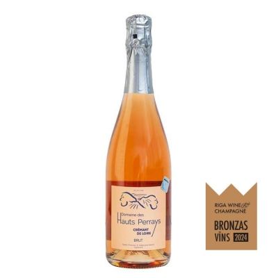 Hauts Perrays Dzirkst.vīns Cremant Rose 12.5% 0.75